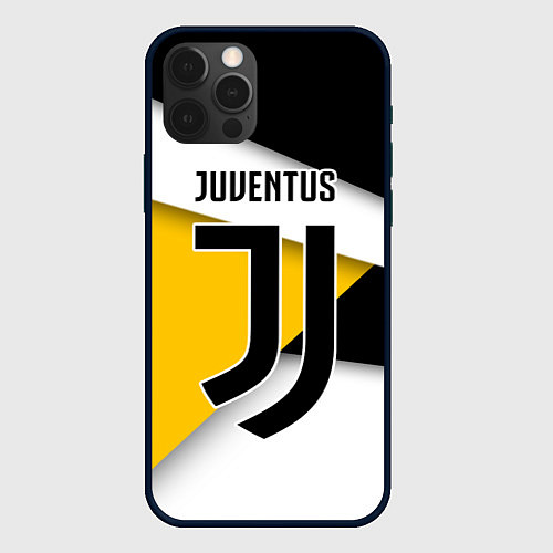 Чехол iPhone 12 Pro Max FC Juventus / 3D-Черный – фото 1