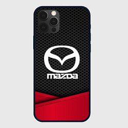 Чехол iPhone 12 Pro Max Mazda: Grey Carbon