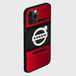 Чехол для iPhone 12 Pro Max Volvo Sport, цвет: 3D-черный — фото 2
