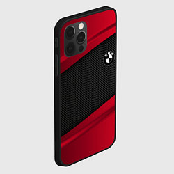 Чехол для iPhone 12 Pro Max BMW Sport, цвет: 3D-черный — фото 2