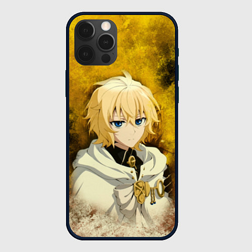 Чехол iPhone 12 Pro Max Mikaela Hyakuya / 3D-Черный – фото 1