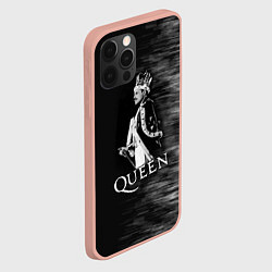 Чехол для iPhone 12 Pro Max Black Queen, цвет: 3D-светло-розовый — фото 2