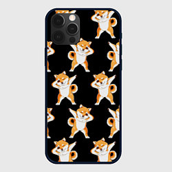 Чехол iPhone 12 Pro Max Foxes Dab