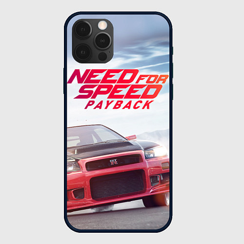 Чехол iPhone 12 Pro Max Need for Speed: Payback / 3D-Черный – фото 1