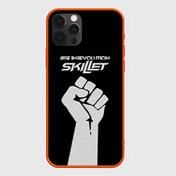 Чехол для iPhone 12 Pro Max Skillet: Rise in revolution, цвет: 3D-красный