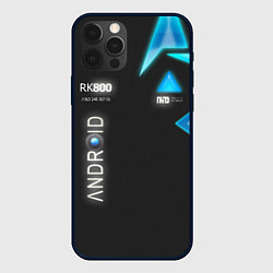 Чехол для iPhone 12 Pro Max Detroit: Android RK800, цвет: 3D-черный