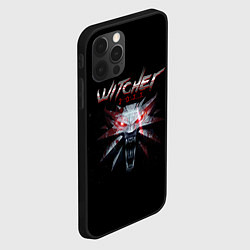 Чехол для iPhone 12 Pro Max Witcher 2077, цвет: 3D-черный — фото 2