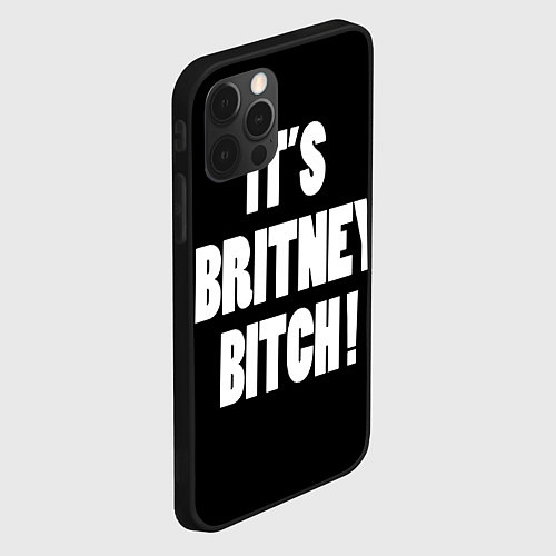 Чехол iPhone 12 Pro Max It's Britney Bitch / 3D-Черный – фото 2
