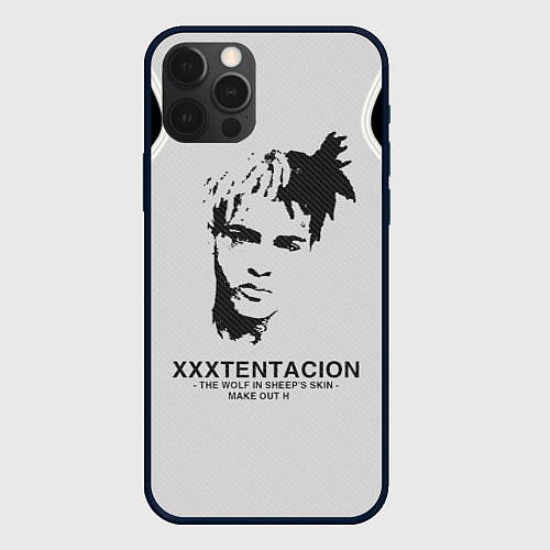 Чехол iPhone 12 Pro Max XXXTentacion RIP / 3D-Черный – фото 1