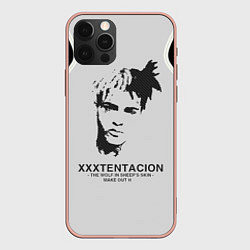 Чехол для iPhone 12 Pro Max XXXTentacion RIP, цвет: 3D-светло-розовый