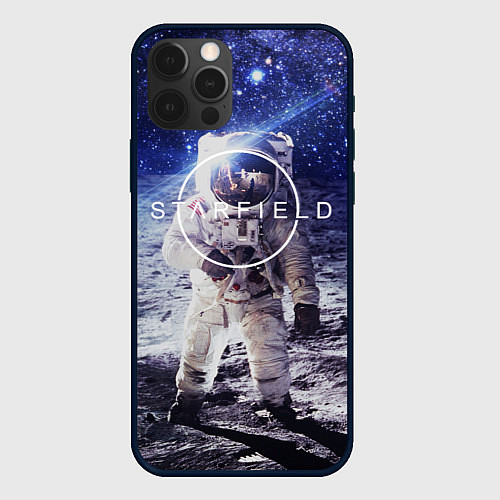 Чехол iPhone 12 Pro Max Starfield / 3D-Черный – фото 1