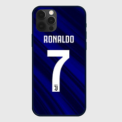 Чехол для iPhone 12 Pro Max Ronaldo 7: Blue Sport, цвет: 3D-черный