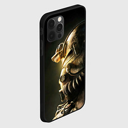 Чехол для iPhone 12 Pro Max Армированный шлем, цвет: 3D-черный — фото 2