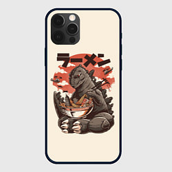 Чехол iPhone 12 Pro Max Godzilla Eat
