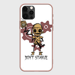 Чехол для iPhone 12 Pro Max Don't Starve: WX-78, цвет: 3D-светло-розовый