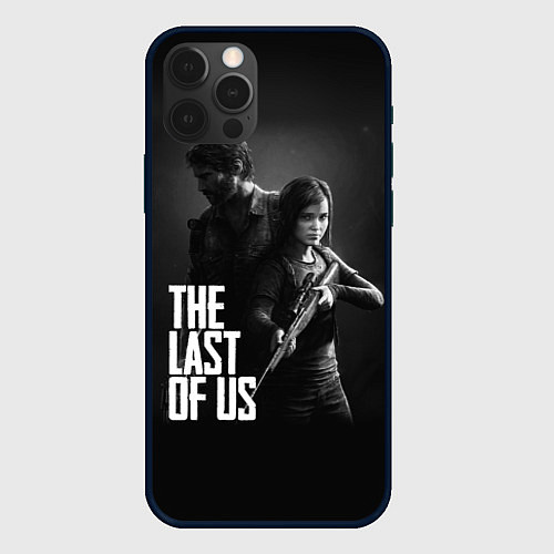 Чехол iPhone 12 Pro Max The Last of Us: Black Style / 3D-Черный – фото 1