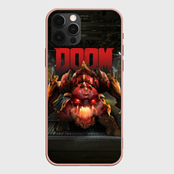 Чехол iPhone 12 Pro Max DOOM: Pinky Monster