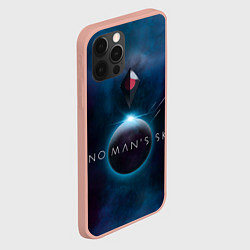 Чехол для iPhone 12 Pro Max No Man’s Sky: Dark Space, цвет: 3D-светло-розовый — фото 2