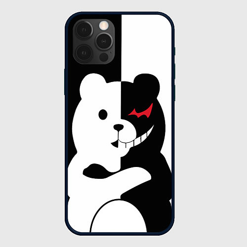 Чехол iPhone 12 Pro Max Monokuma Drae / 3D-Черный – фото 1