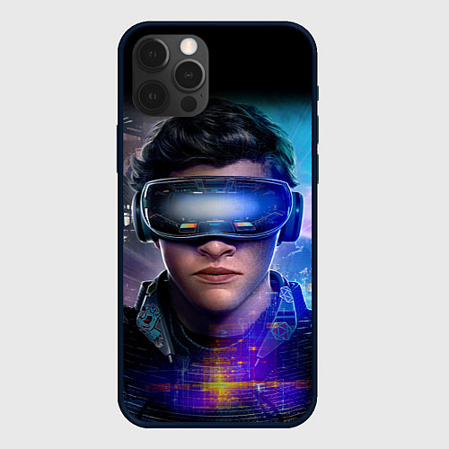 Чехол iPhone 12 Pro Max Ready Player One / 3D-Черный – фото 1