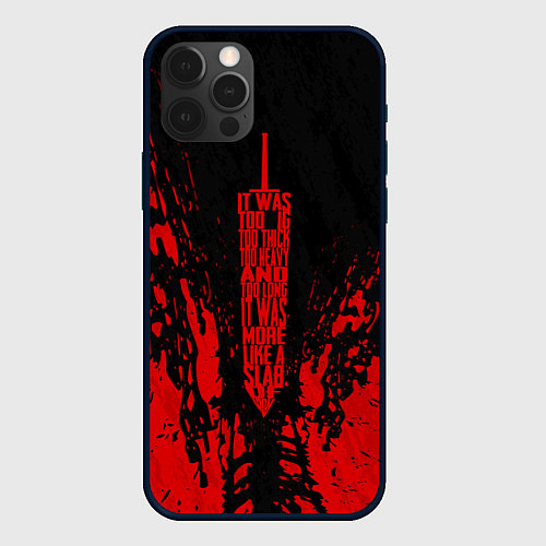 Чехол iPhone 12 Pro Max Berserk Sword / 3D-Черный – фото 1