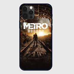 Чехол для iPhone 12 Pro Max Metro Exodus: Sunset, цвет: 3D-черный