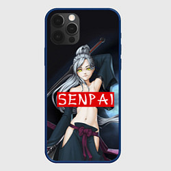 Чехол для iPhone 12 Pro Max Senpai Goddess, цвет: 3D-тёмно-синий