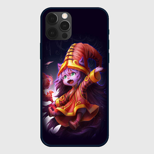 Чехол iPhone 12 Pro Max Lulu League of Legends / 3D-Черный – фото 1