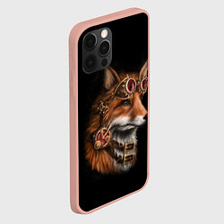 Чехол для iPhone 12 Pro Max Королевский лис, цвет: 3D-светло-розовый — фото 2