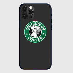 Чехол iPhone 12 Pro Max 100 cups of coffee