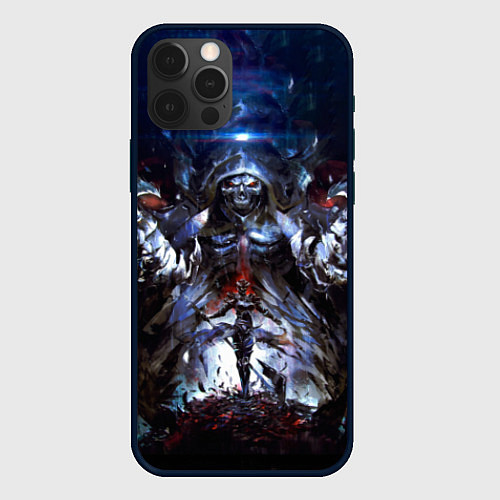 Чехол iPhone 12 Pro Max Overlord / 3D-Черный – фото 1