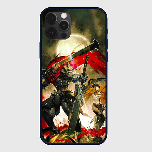Чехол iPhone 12 Pro Max Momonga Narberal Gamma / 3D-Черный – фото 1