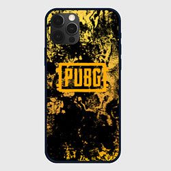 Чехол iPhone 12 Pro Max PUBG: Yellow Marble