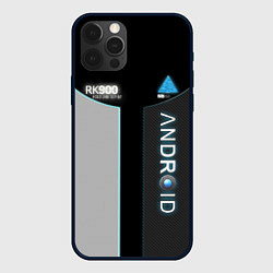 Чехол для iPhone 12 Pro Max Detroit: Android RK900, цвет: 3D-черный