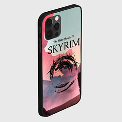 Чехол для iPhone 12 Pro Max The Elder Scrolls, цвет: 3D-черный — фото 2