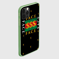 Чехол для iPhone 12 Pro Max FACE GG Style, цвет: 3D-салатовый — фото 2
