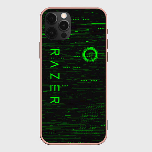 Чехол iPhone 12 Pro Max RAZER / 3D-Светло-розовый – фото 1