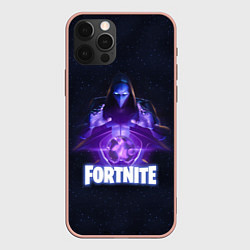 Чехол для iPhone 12 Pro Max Fortnite: Omen, цвет: 3D-светло-розовый