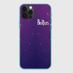 Чехол iPhone 12 Pro Max The Beatles: Neon Style