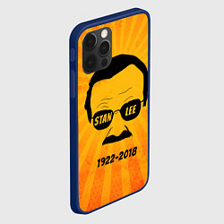 Чехол для iPhone 12 Pro Max Stan Lee 1922-2018, цвет: 3D-тёмно-синий — фото 2