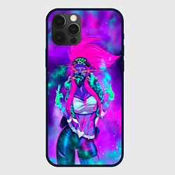 Чехол для iPhone 12 Pro Max Akali KDA, цвет: 3D-черный