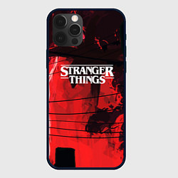 Чехол для iPhone 12 Pro Max Stranger Things: Red Dream, цвет: 3D-черный