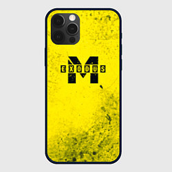 Чехол iPhone 12 Pro Max Metro Exodus: Yellow Grunge