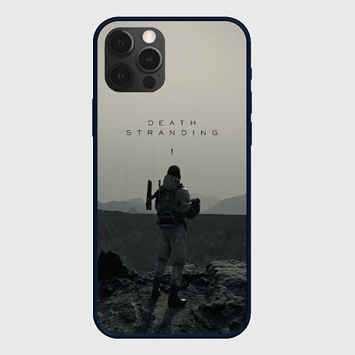 Чехол iPhone 12 Pro Max Death Stranding / 3D-Черный – фото 1