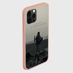 Чехол для iPhone 12 Pro Max Death Stranding, цвет: 3D-светло-розовый — фото 2