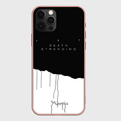 Чехол iPhone 12 Pro Max Death Stranding: Black & White