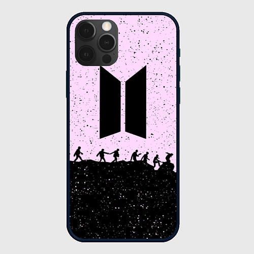 Чехол iPhone 12 Pro Max Bangtan Boys / 3D-Черный – фото 1