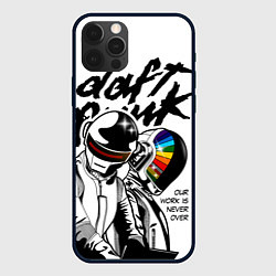 Чехол iPhone 12 Pro Max Daft Punk: Our work is never over