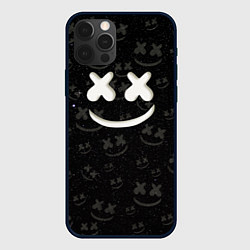 Чехол iPhone 12 Pro Max Marshmello Cosmos pattern