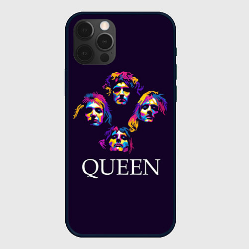 Чехол iPhone 12 Pro Max Queen: Fan Art / 3D-Черный – фото 1